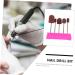 Kisangel 1 Set Nail Sand Ring Cap Electronic Tools Portable Nail Drill Nail Art Accessories Cuticle Clean Nail Drill Bit Ceramic Grinding Head Portable Handpiece File Nail Salon Tool Poland 8x6cm Rosy - Buy Online on SooperMarket.com
