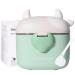 Bebamour Baby Milk Powder Dispenser Pot Formula Dispenser for Baby Snack Dispenser 230G Milk Powder 450ML Light Green 05 Light Green Cow