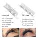 5D-0.10D Premade Fans Eyelash Extension | Long Stem Volume Fan Lashes | C D Curl | 8-15mm - Buy Online on SooperMarket.com