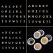 Weilisu Rhinestone Letters Nail Studs - Gold, Silver, Rose Gold | 3D Capital Rhinestone English Alphabet Charm for DIY Manicure Nails - Buy Online on SooperMarket.com