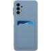 Buy Tivenfezk Nadoli Silicone Case for Samsung Galaxy A23 4G/5G - Ultra Thin Shockproof Wallet TPU Cover with Credit Card Holder - Gray - Buy Online on SooperMarket.com
