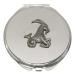 Capricorn The Goat Compact Mirror Handbag Gift With Free Engraving 63