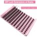 Lash Clusters 120Pcs DIY Individual Eyelash Extensions Natural Look D Curl 8-16MM - Charming - Buy Online on SooperMarket.com