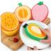 3-Piece Fruit Shaped Cartoon Bath Sponge Set | Bathroom Cleaning Supplies - Buy Online on SooperMarket.com