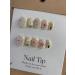 Handmade Wearing Armor Hand Drawn Cute Cartoon Handmade Fake Nail Art Nail enhancement (Size : M) - Buy Online on SooperMarket.com
