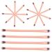 Baluue 72 Pcs Makeup Brush Eye Shadow Brush Face Beauty Tools Lash Tool Eyeshadow Artificial Fiber Golden