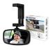 Car Mirror Baby Rear View 360 Rotatable Rear View Mirror Spring-Loaded Mounting Glass Mirror Car Seat Mirrorfor Rear Seat Safety (12.9 * 6.5cm)