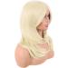 MapofBeauty 20 Long Layered Synthetic Hair Wig with Bangs - Light Blonde - Buy Online on SooperMarket.com