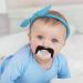 Jomewory Funny Schnuller Bart - Silicone Mustache Pacifier for Babies | Unique Baby Teething Toy & Gift - Buy Online on SooperMarket.com