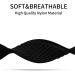 Adjustable Elastic Band for Amazfit Watches | Soft Stretch Nylon Loop Bracelet Strap Replacement in Black - Buy Online on SooperMarket.com