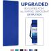 JELS Extra Thick 10MM Yoga Mat - Ergonomic 3D Non Slip Design - SGS Certified TPE Material - For Men and Women - Includes Carrying Strap - Ideal for Yoga, Pilates, and Floor Workouts - 72x26 - Blue - Buy Online on SooperMarket.com