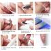 Fibreglass Nail Repair Silk Fibreglass Nail Extensions Nail Glue Stickers Silk Nail Wrap Nail Art Tool for Fingernail Repair nail protector - Buy Online on SooperMarket.com