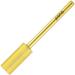 PANA Small Barrel Nail Drill Bit 2X Fine Grit - Gold | 3/32 Shank Size for Acrylic & Hard Gel Nails | Professional & Beginner Manicure Pedicure Tool - Buy Online on SooperMarket.com