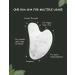 Rose Quartz Gua Sha Tool for Face Massage and Lymphatic Drainage - HANABEE Facial Beauty Tool (White) - Buy Online on SooperMarket.com