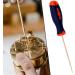 WEDO Non-Sparking Awl - Sewing, Scratch, Leather Punch Tool - DIN Standard Certified - Beryllium Copper - 3mm Diameter - 4 Blade Length - 1pc - Buy Online on SooperMarket.com