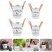Homoyoyo 8 Pcs Tin Bucket Metal Flower Bucket The Office Desk Decor Galvanized Metal Vase French Country Pitcher Desk Waste Basket Metal Tin Plating Iron Flower Arrangement 13X12cmx2pcs Assorted Colorx2pcs - Buy Online on SooperMarket.com