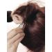 Mini Skater 4Pcs Spiral Hair Pin Spin Twist Set - 1.88 inch Black - Women/Girl DIY Hair Style - Buy Online on SooperMarket.com