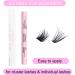 Cluster Lashes Kit Bond and Seal Lash Glue Black Eyelash Glue Cluster Lashes Glue Bond and Seal Individual Lashes at Home Lash Extension Kit Individual Lash Glue Waterproof Lash Bond and Seal 5ml+5ml Bond and Seal (Black+Clear) Tool - Buy Online on SooperMarket.com