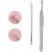 Eyebrow Tweezer & Pimple Popper Tool | Anti-Slip Handle for Comfortable Grasp | Facial Freckle Removal - Buy Online on SooperMarket.com