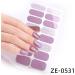 20 Pcs Semi Cured Gel Nail Strips With Soft Glossy Gel Finish Long Lasting Nail Wraps Glitter Gel Nail Stickers Convenient And Easy To Use Nail Sticker Ze0531 - Buy Online on SooperMarket.com
