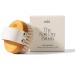 Ruhi body brush/dry brush soft 100% natural bristles/manufactured in Germany FSC-certified beech wood & plastic-free for dry brush Massage (Dry Brush) lymphatic drainage against cellulite brown 1 piece (1 Pack)