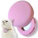 moosh Silicone Airtag Holder for Dogs and Cats | Perfect for Pet Trackers | Safe & Stylish Lilac Purple