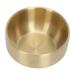 Jauarta Men's Beard Soap Dish Ti-plated Foaming Cream Bowl Facial Cleaning Tool for Home and Beauty Salon
