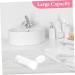 Gogogmee 1 Set Nail Polish Remover Bottle Press Bottle Makeup Remover Bottle Empty Bottle Press down Bottle Nails Nail Polish Pump Dispenser Nail Polish Push down Bottle White The Pet - Buy Online on SooperMarket.com
