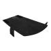 Colcolo aircraft footrest for children toddler aircraft bed leg support seat cover foldable compact toddler aircraft extension black