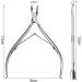 Olakin Set of 2 Stainless Steel Cuticle Nippers and Cutters with Pusher - Ideal for Manicure and Pedicure - Buy Online on SooperMarket.com