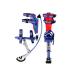 Iconiciris Kids/Child Youth Kangaroo Shoes Jumping Stilts Fitness Exercise (66-110lbs/3050kg)(Blue)