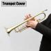 Oumefar Trumpet Case - Anti-Scratch PU Leather 10x7x2 Protective with Hook & Loop for Accessories - International Shipping Available - Buy Online on SooperMarket.com