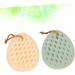 Beavorty 2pcs Face & Body Sponge Bath Scrubber Set - Exfoliating Loofah Shower Brush and Towel - Buy Online on SooperMarket.com
