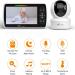 5 Large Display Video Baby Monitor w/ Remote PTZ, Night Vision & Lullabies | Two-Way Audio & Temp Display | 960ft Range Camera and Audio 650 - Buy Online on SooperMarket.com