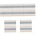 Didiseaon 120 Pcs Latex Eye Shadow Stick Makeup Brush Eyeshadow Brush Eyeshadow Double Sided Mini