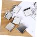 FOYTOKI 180 Pcs Pans for Eyeshadow Empty Eyeshadow Tins Makeup Tin Pans Empty Eyeshadow Pans Square Magnets - Buy Online on SooperMarket.com