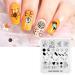 Nail Stamping Plate Fashion Sport Football Soccer Baseball Hockey Theme Multi-Pattern Stamp Print Image Stamp Template Nail Art for Nail Design 5#