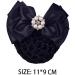 Women Hair Bun Cover Net Snood Hairnet Bowknot Barrette Hair Clip Bow Lace Flower Hair Accessories(Black) - Buy Online on SooperMarket.com