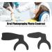2 Pcs Dental Photo Contrast Oral Black Background Board High Temperature Resistant Intraoral Photo Contraster with Scale Professional Dental Tool - Buy Online on SooperMarket.com
