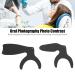 2-Piece Dental Photo Control Set - Long Handle Opaque Background Plaque for Oral Care & Contrast Scale - Buy Online on SooperMarket.com