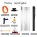 Window Cleaning Pole Water Fed Telescopic Brush Extendable Cleaner Conservatory Roof Suitable for Photovoltaic Panel Cleaning Trucks-12m/ 40ft Roof Cleaning Tools Window Cleaner Kit 35cm Brush Head 5M/17FT - Buy Online on SooperMarket.com