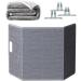 F Fityle Portable Space Heater - Under Desk Heated Foot Warmer with 3 Sides Cover for Cozy Comfort - Buy Online on SooperMarket.com