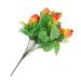 Warmhm 1 Pomegranate Bouquet Christmas Craft Wreath Pick Realistic Flower Arrangements Fake Christmas Plant Pomegranate Floral Picks Faux Flower Bouquet Plastic Fruit Artificial Flower