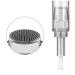 Round nano pin replacement for pelcas derma pen micro nano needles cartridges spare parts for electrical microneedling dermapen needle cartridge 10 pieces (round nano)