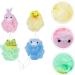 Beavorty 8pcs Cartoon Bath Ball Kids Bath Sponge - Exfoliating Loofah Sponge for Children's Bath Time - Buy Online on SooperMarket.com
