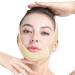 Double Chin Eliminator Strap | Breathable V Line Lifting Mask for Women | Get Rid of Double Chin & Prevent Sagging (Yellow - Buy Online on SooperMarket.com