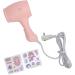 Kids Hair Dryer 3 Speeds Wind Negative Ionic Blow Dryer Lightweight Compact Kids Hairdryer with DIY Stickers Mini Portable Hair Dryer for Kids Gentle Heat (US Plug 100 240V US Plug 100 240V 110V - Buy Online on SooperMarket.com