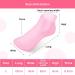 Exin Dehcen Silicone Moisturizing Socks for Women - 3 Pairs Anti-Slip Spa-Gel Foot Care for Dry Cracked Feet - Buy Online on SooperMarket.com