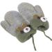 Cute Cartoon Kids Knitted Winter Gloves with Rope - Thick Plush Fleece Lined Hand Warmer for Boys and Girls - Buy Online on SooperMarket.com