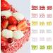 12Pcs 2023 Happy New Year Cupcake Toppers Colors Cupcake topper Cheers to 2023 Cake Picks for New Year Eve Party Supplies 1 One Color - Buy Online on SooperMarket.com
